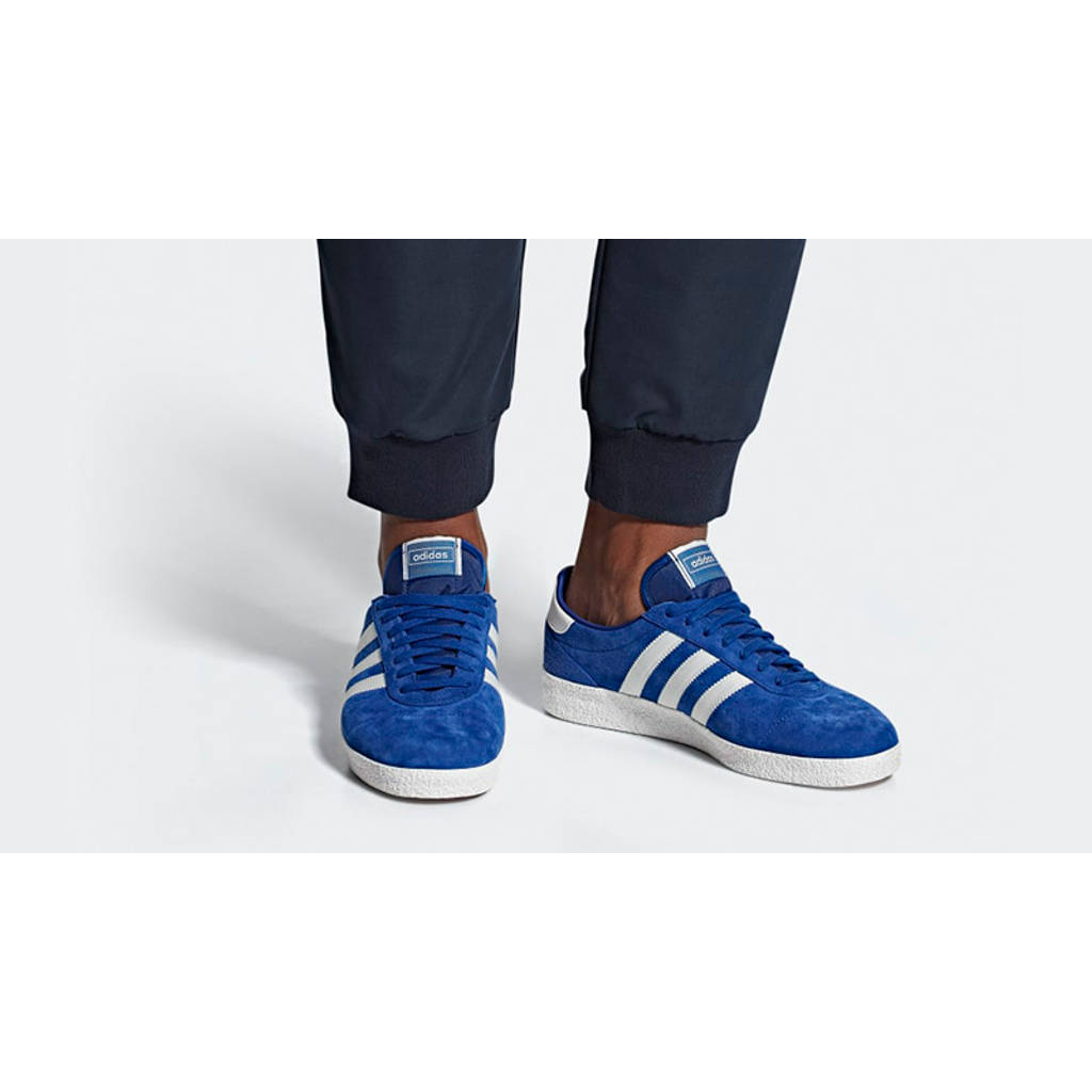 Adidas Múnich Super Spzl Azul Blanco